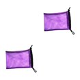thumbnail image 2 of Transemion Dive Swimming Drawstring Mesh Bag Storage for Gear Diving Snorkel Purple 9 Inch x 6.5 Inch 2Set, 2 of 6