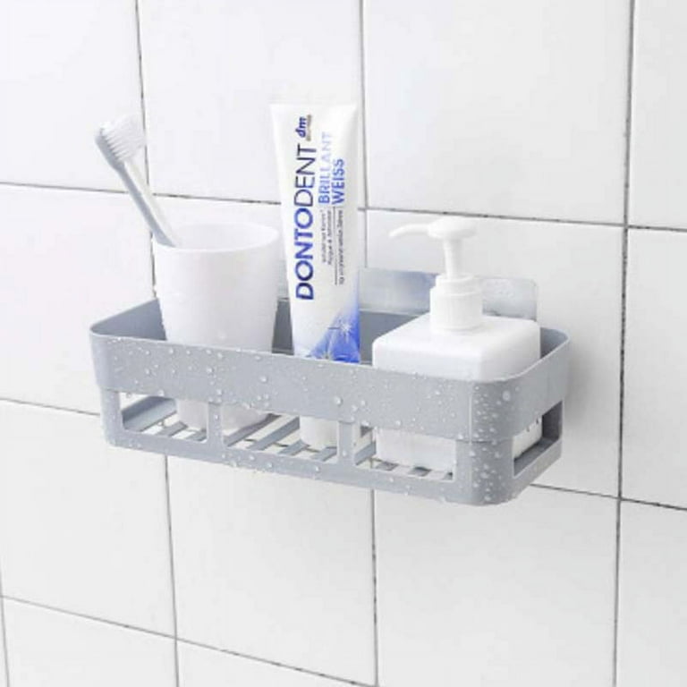 Bathroom Wall-mounted Shelf Without Perforation No Trace of Wall