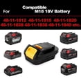 thumbnail image 3 of Mil18dl Battery Converter Adapter For M18 Series Convert To 20v Battery Use For 18/20 Volt Power To, 3 of 5