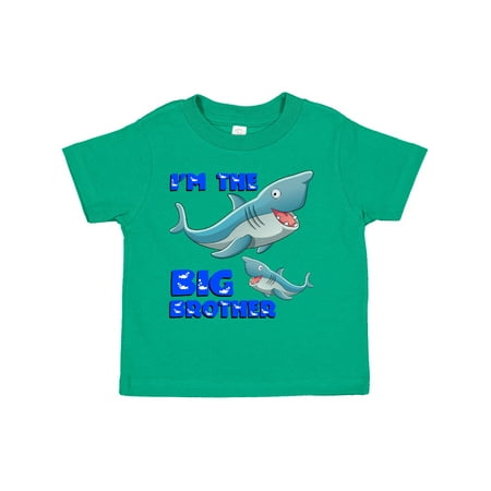 

Inktastic I m the Big Brother Shark Gift Toddler Boy Girl T-Shirt