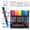 12Colos, variant on PPKVUFD Outline Marker Self-outline Metallic Markers, 8 Colors Squiggles Shimmer Outline Markers Pen Set for Drawing Art Supplies, Glitter Pen Set for Cards Lettering