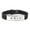 Black, variant on Single WWJD Bracelet - Adjustable What Would Jesus Do Silicone Strap Wristband - Religious Christ Jesus Faith Reminder Bangle - Christian Gifts for Sunday School Fundraising, Black