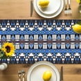thumbnail image 4 of Aztec Table Runner, Geometric Pattern Kitchen Table Runners Dress Scarves for Table Decorations Party/Restaurant/Indoor Outdoor Use, 13x108in, 4 of 9
