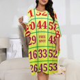 thumbnail image 2 of Best Play Bingo Sleepshirts For Sleeping Travels Loose Sleepdress Pajama Dress Soft Nightdress Sleepwear, 2 of 7