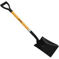 thumbnail image 5 of Ashman Heavy Duty Square Head Shovel or Transfer Shovel - 41 inches Long Handle – Orange Metal Shovel (1 Pack)., 5 of 6