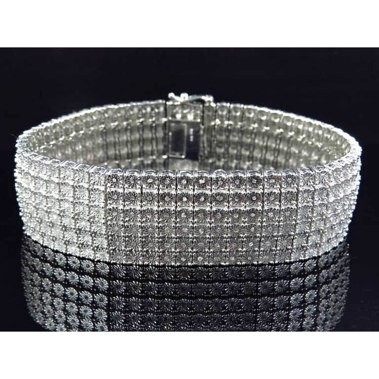8.5 inch diamond tennis bracelet deals
