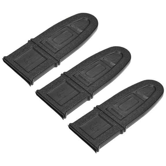 Uxcell 3-Pack Chainsaw Chain Cover 6 Inch Plastic Chainsaw Scabbard Cover Bar Cover for Garden Chainsaw Protection