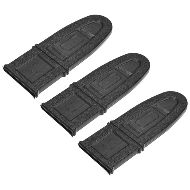 Uxcell 3-Pack Cubierta de Cadena de Motosierra de 6 Pulgadas Cubierta de Plástico Funda de Barra para Protección de Motosierra de Jardín