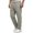 A-Light Gray532, variant on XIAONU Men's Elastic Waist Pants Relaxed Fit Everyday Weekend Straight Leg Casual Trousers