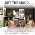 thumbnail image 2 of Legrand radiant 450W Multi-Location Master Rocker Dimmer for LED/CFL/Halogen/Incandescent Bulbs, White/Light Almond/Ivory, 2 of 7