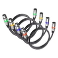thumbnail image 1 of 4 Pcs Câble XLR 300cm Ensemble Canon Mâle à Femelle Audio, 1 of 7