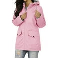 thumbnail image 5 of Wensltd Windbreaker Jacket for Women Long Sleeve Hooded Lightweight Outdoor Hiking Coat With Pockets, 5 of 9