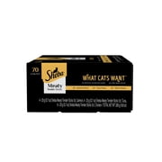 Sheba Meaty Tender Sticks with Chicken, Tuna Flavor, or Salmon Flavor Cat Treats, 0.14 oz, 40 Count