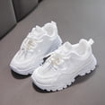 thumbnail image 2 of Otqutp Running Sneakers for Girls Breathable Mesh Non-Slip Running Shoes Lightweight Slip-On Athletic Shoes with Drawstring, 2 of 8