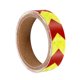 thumbnail image 3 of Cinta Reflectante Uxcell, 1 Rollo de 10 pies x 1 pulgada, Cinta Adhesiva de Seguridad Reflectora, Flecha Fluorescente Amarillo Rojo, 3 of 6