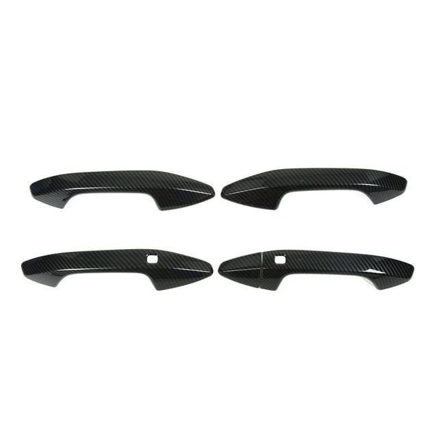 Cubierta exterior de la manija de la puerta Jadeshay para KIA Sportage NQ5 2022 y posteriores Estilo fibra de carbono