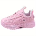 thumbnail image 4 of Zapatillas Deportivas De Plataforma Versátiles, De Malla Transpirable Y Color Sólido, Para Mujer, 4 of 4