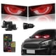 thumbnail image 1 of Letrero LED Nfutreon flexible con forma de ojos de diablo para coche, 37 x 9 cm, 1 of 8