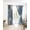 Blue, variant on Blue Grey Blackout Curtains 63 Inches Long for Bedroom, Modern Oil Painting Art Abstract Thermal Insulated Room Darkening Black Out Window Curtain Panels Grommet Drapes for Living Room