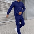 thumbnail image 3 of Sweatsuits For Men Big And Tall, Mens Tracksuit 2 Piece Hoodie Lounge Sets Outfits Pockets Sweatpants Sport Jogger Sweatsuit, 3 of 10