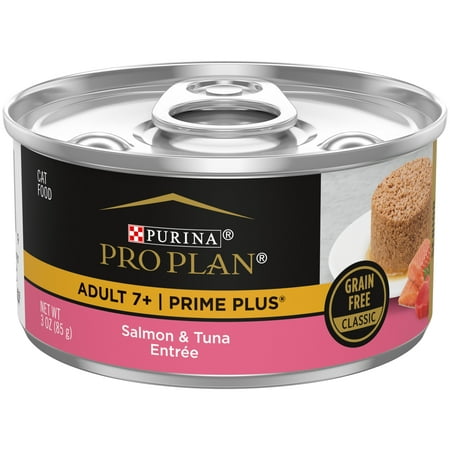 UPC: 0038100170026 | Purina Pro Plan Salmon and Tuna Wet Cat Food for Adult Cats Grain-Free 3 oz Cans (24 Pack)