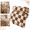 Brown, variant on Flannel Blanket For Couch Bed Office Plaid Throw Blanket Soft Breathable Fall Winter Warm Thin Lightweight Washable Picnic Napping Summer 70x100cm/28x40inch Coffee