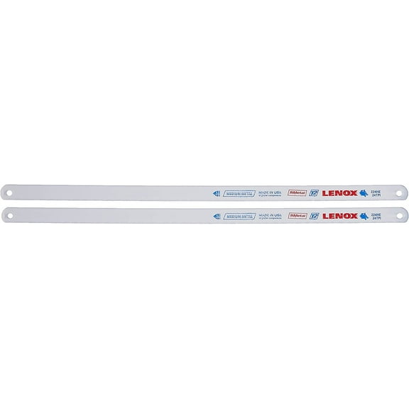 LENOX Tools Hacksaw Blade, 12-Inch, 24 TPI, 2-Pack 20161T224HE