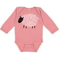thumbnail image 3 of Inktastic Sheep Curly Wool Lamb Cute Boys or Girls Long Sleeve Baby Bodysuit, 3 of 5