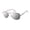 Gray, variant on U.S. POLO ASSN. Men's Classic Semi-Rimless Metal Aviator Sunglasses with Enamel Tips & 100% UV Protection, 58 mmm