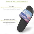 thumbnail image 3 of GZHJMY Stylish Slides for Women Men, Cartoon Japan Mount Fuji In The Afternoon Soft Flexible Slip-on Sandals Slippers, 3 of 7