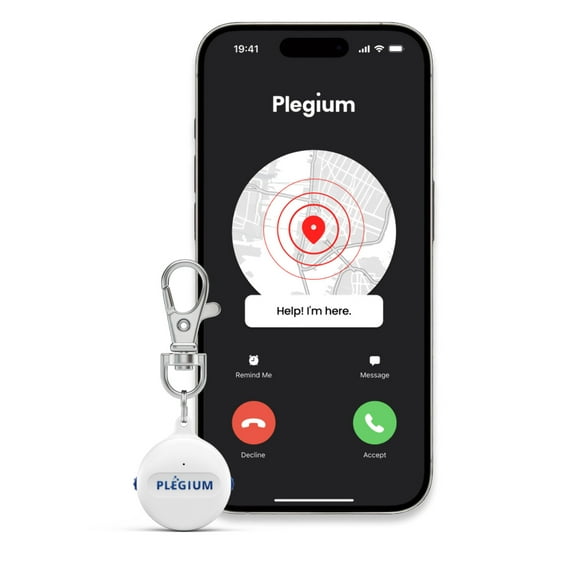 Smart Emergency Button   1 year Plegium Premium Subscription