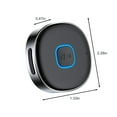 thumbnail image 3 of Xihbxyly Ventas de Liquidación Receptor Bluetooth 5.0 para Automóvil, Adaptador Auxiliar Bluetooth Contaminante, Receptáculo Bluetooth para Estéreo Doméstico/Auriculares con Cable/Llamada Manual, 10H, 3 of 7