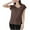 Coffee, variant on Wancir Women's Solid V-Neck Sleepshirt Lightweight & Breathable for Home Lounge