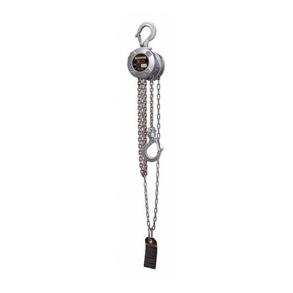 Harrington Mini Chain Hoist,1000 lb.,10 ft. Lift CX005-10