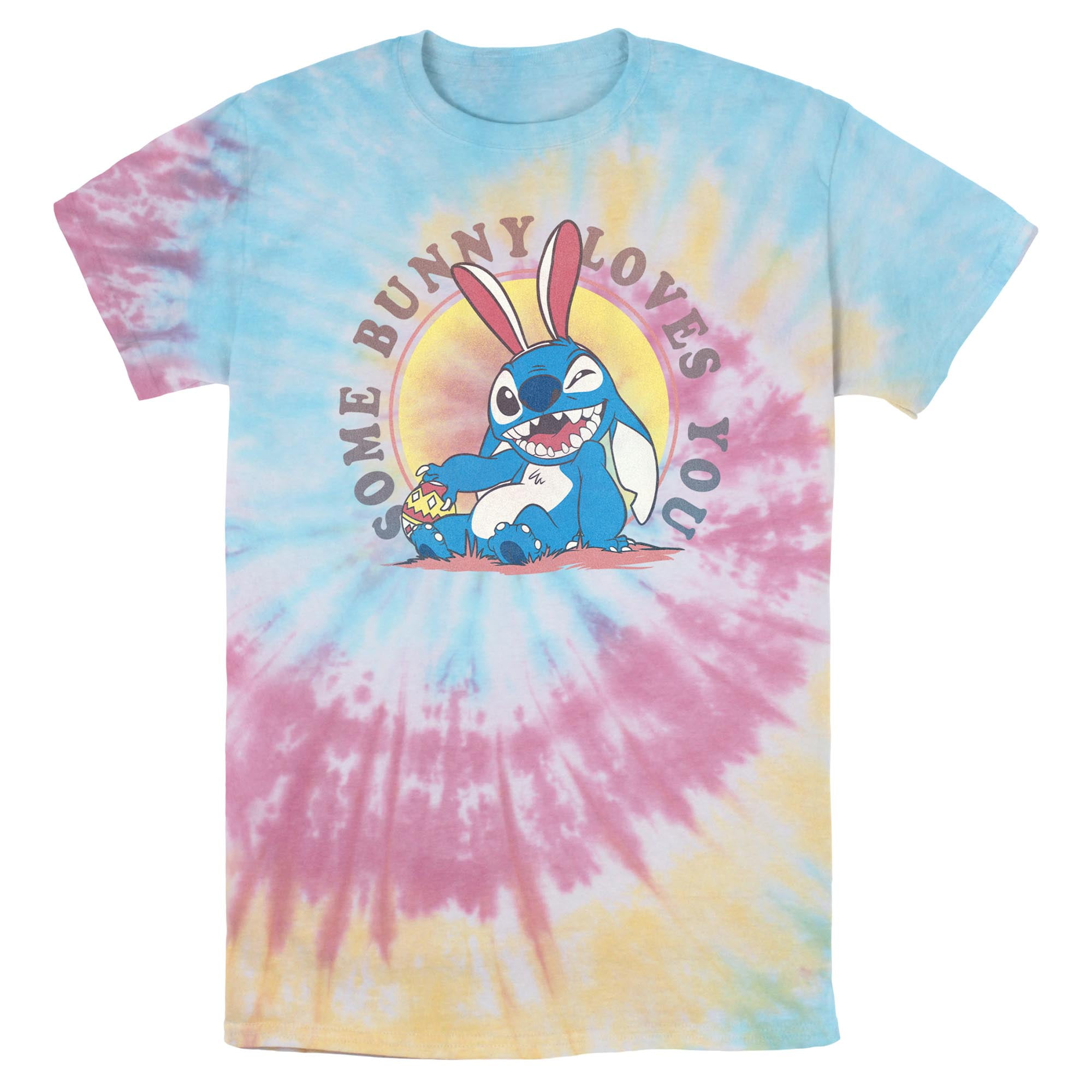 Men's Lilo & Stitch Some Bunny Loves You Graphic T-Shirt