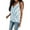 Blue, variant on Cathalem High Neck Tank Top Women Loose Casual Sleeveless Shirts Blouses,Blue L
