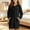 A323 Black, variant on Xdegoge Kids Girls Long Hoodie Dress Casual Long Sleeve Sweatshirt Tunic Pullover Tops with Henley Buttons and Side Pockets Fall Wear, Size 6-7