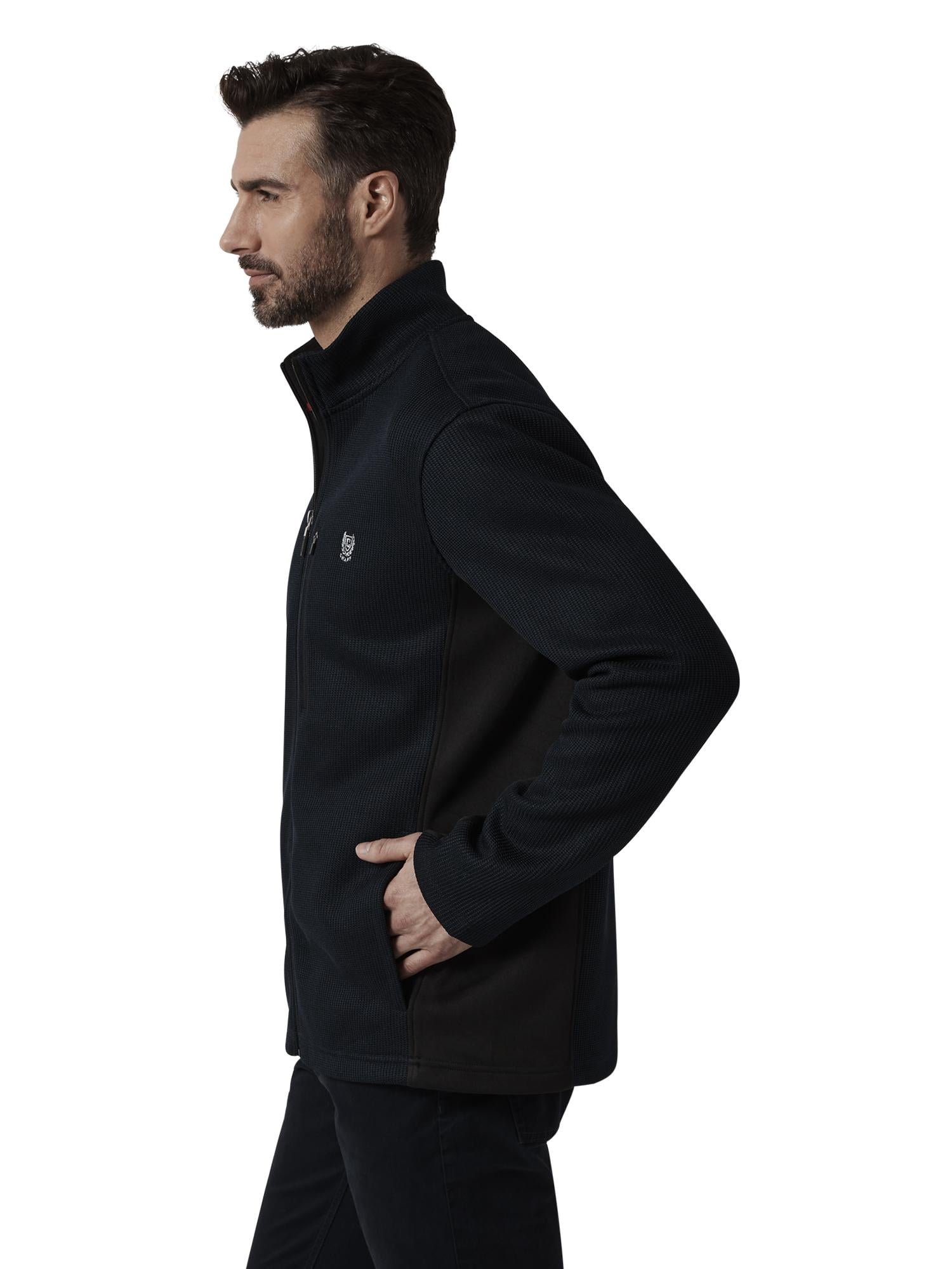 Chaps Men's & Big Men's Performance Full Zip Fleece Jacket