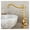 Style 5, variant on Antique Kitchen Faucet 360 Swivel Sink Mixer Tap Fashion Gold Sink Faucet Copper Hot And cold Basin Tap ,Effortless Installation