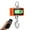 Orange, variant on Crane Digital LCD Display 2000kg Crance Scale Portable Electronic Heavy Duty Weight Hook Crane Industrial Grade Weighing Meter With 3-Unit Conversion Function