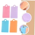 thumbnail image 4 of BRIGHTFUFU 4Pcs Assorted Color Rectangular PP Washboard for Hand Washing Clothes Board Scrubbing Laundry Use, 4 of 8