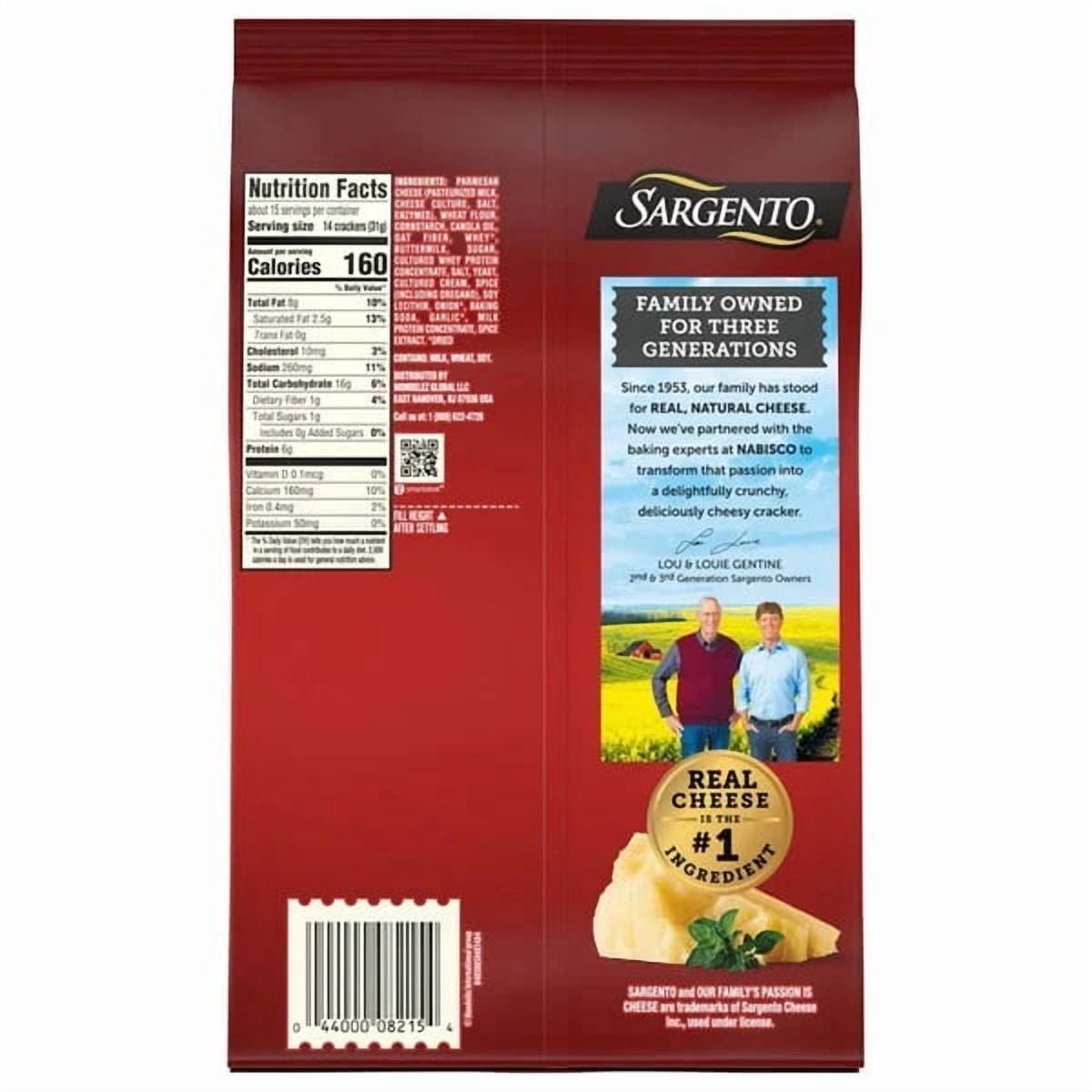 Sargento Cheese Bakes, Parmesan and Oregano, 16 Ounce