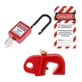 thumbnail image 2 of 3Pcs Set Circuit Breaker Electrical Safety Device Red - Red, 02-S, 2 of 10