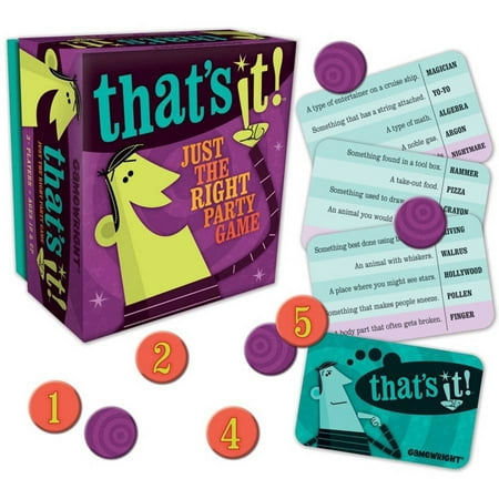 That's It! Party Game (Best Birthday Party Games For 7 Year Olds)