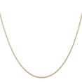 thumbnail image 2 of Auriga Fine Jewelry 14K Yellow Gold .7mm Cable Rope Chain Necklace for Women 16", 2 of 6