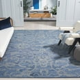 thumbnail image 2 of SAFAVIEH Anatolia Jamaar Floral Area Rug, Blue/Grey, 8' x 10', 2 of 8