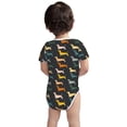 thumbnail image 6 of Rocae Plaid Dachshund for Baby Climbing Clothes Soft Baby Romper for Active Infants Comfortable and Breathable Crawling Jumpsuit Unisex Baby Outfit 9M, 6 of 8