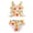 Orange, variant on Kucnuzki 6T Little Girls Swimsuit Set 7T Girl Summer Bathing Suit Drawstring Floral Top Bottoms 2pcs Bikini Set Beach Breathable Tankini Set Swimwear Green