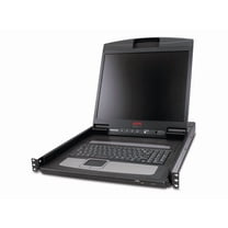 APC 19" Rack LCD Console - TouchPad - 100 V AC, 240 V AC Input Voltage - 1U High