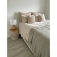thumbnail image 5 of Cotton Beige Boucle Dutch Euro Pillow 28x36 Beige / Pillow Cover Only, 5 of 6